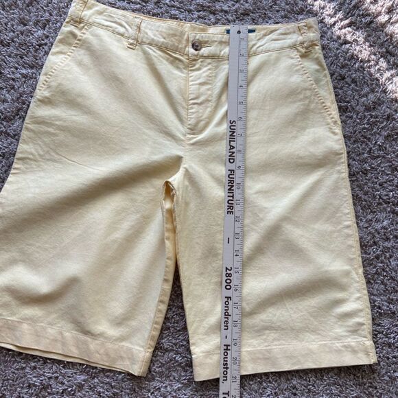 Polo by Ralph Lauren Shorts 11” Yellow Sz 18 - Picture 12 of 14